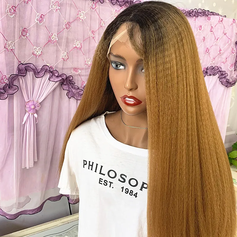 1B 27 Blonde 26inch Synthetic Hair Straight Lace Front Wig For Women Long Frontal Lace Yaki Straight Wig Swiss Lace Women Wig
1B 27 Blonde 26inch Synthetic Hair Straight Lace Front Wig For Women Long Frontal Lace Yaki Straight Wig Swiss Lace Women Wig
