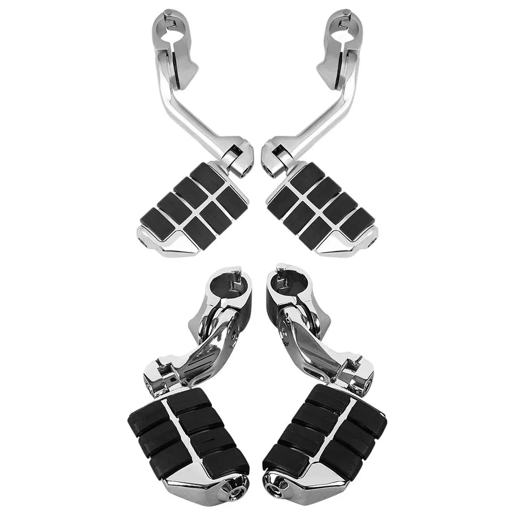 Long Highway Foot Pegs Replacement with Mounting Clamps Long Angled Motorcycle Foot Controls for FAT Boy Harley
Long Highway Foot Pegs Replacement with Mounting Clamps Long Angled Motorcycle Foot Controls for FAT Boy Harley