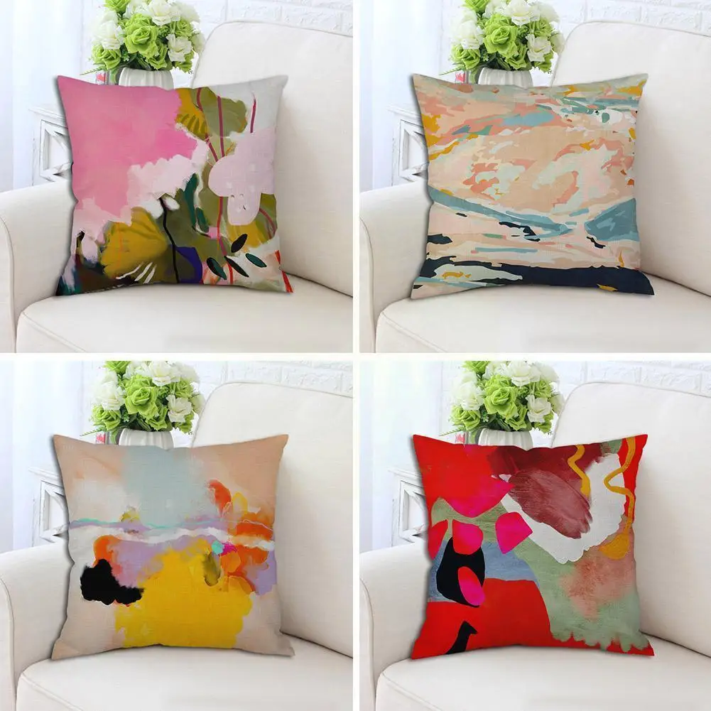 45*45cm Single-sided Peach Skin Impression Color Pillowcase Throw Cover Pillowcase Decor Decorative Pillow Watercolor Home R0M6
45*45cm Single-sided Peach Skin Impression Color Pillowcase Throw Cover Pillowcase Decor Decorative Pillow Watercolor Home R0M6