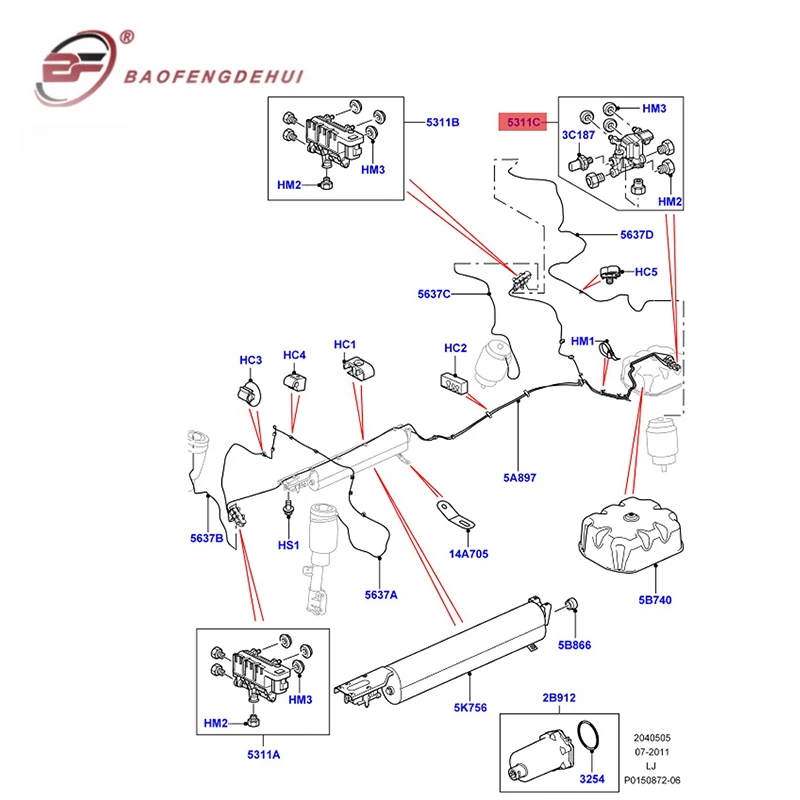 Air Suspension Solenoid Valve Assembly RVH500070 For Land Rover Range Rover GCAT 2002-2009 M62 B44 4.4 V8 Petrol Engine
Air Suspension Solenoid Valve Assembly RVH500070 For Land Rover Range Rover GCAT 2002-2009 M62 B44 4.4 V8 Petrol Engine