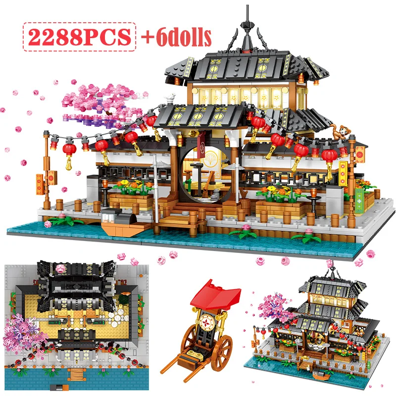 2288 Pcs City Budokan Lantern Tree House Building Blocks Friends Cherry Blossom Traditional Decoration Bricks Toys For Kids Gift
2288 Pcs City Budokan Lantern Tree House Building Blocks Friends Cherry Blossom Traditional Decoration Bricks Toys For Kids Gift