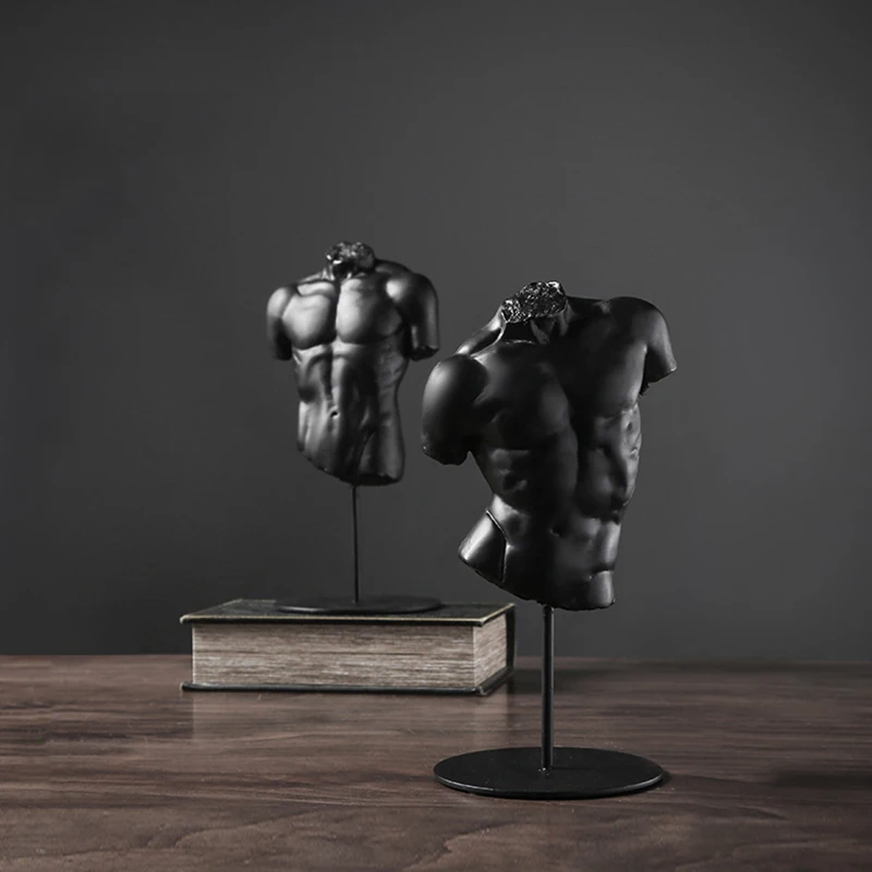 Ancient Greek Mythology Body Art Statue Handicraft For Home Sculpture With Blac Metal Stand Escultura Home Decor Accessories
Ancient Greek Mythology Body Art Statue Handicraft For Home Sculpture With Blac Metal Stand Escultura Home Decor Accessories