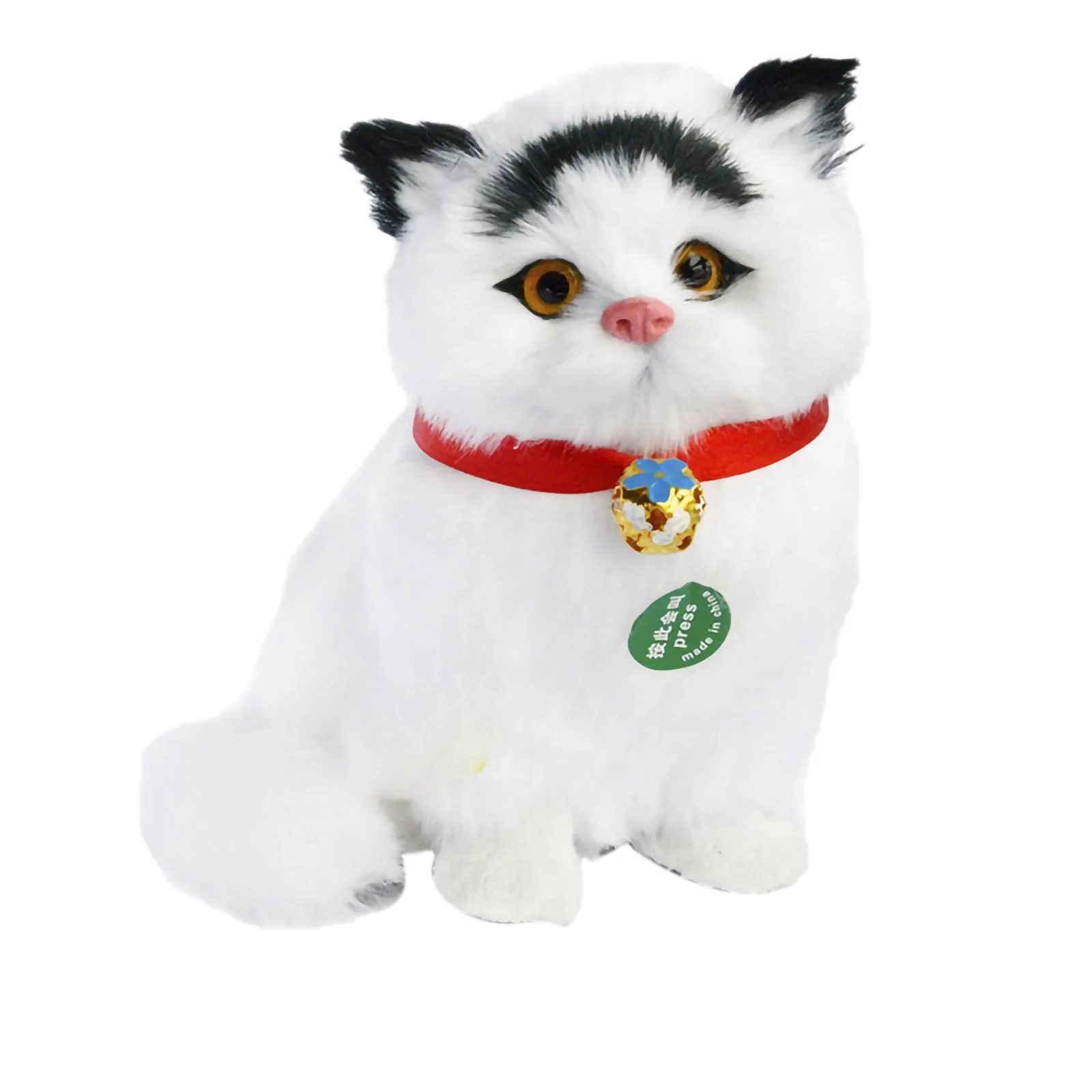 Cute Simulation Cat Creative Handicraft Gift Realistic Simulation Cat Plush Toy Kawaii Decorative Ornaments 
Cute Simulation Cat Creative Handicraft Gift Realistic Simulation Cat Plush Toy Kawaii Decorative Ornaments