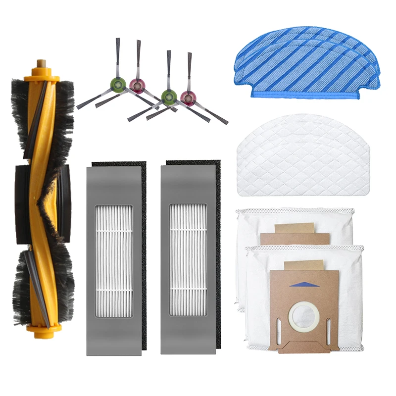 Filter Side Brush Roller Mop Cloth For Ecovacs Deebot Ozmo T8 Vacuum Cleaner Robot Parts Replacement Bags Accessories
Filter Side Brush Roller Mop Cloth For Ecovacs Deebot Ozmo T8 Vacuum Cleaner Robot Parts Replacement Bags Accessories