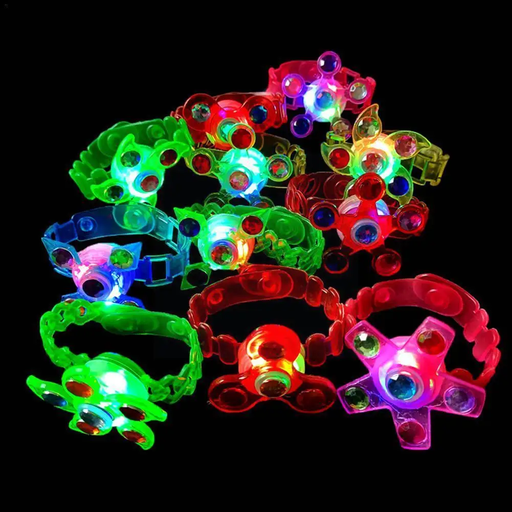 Led Flashing Cartoon Dot Drill Gyro Watch Children's Toy Decompression Toy Luminous Luminous Colorful J9o4
Led Flashing Cartoon Dot Drill Gyro Watch Children's Toy Decompression Toy Luminous Luminous Colorful J9o4