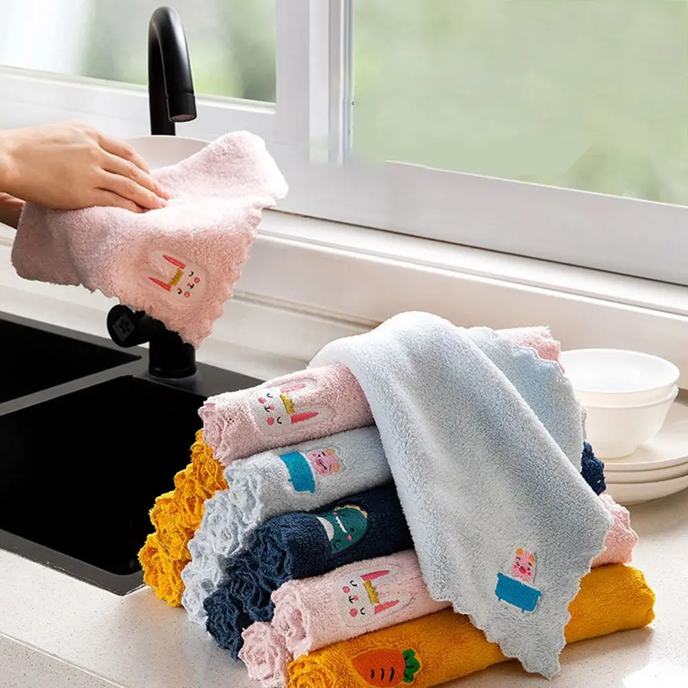 Cleaning Towels Absorbent Microfiber for Household Cleaning Wiping Rags Cleaning Cloths Dishcloths Kitchen Supplies
Cleaning Towels Absorbent Microfiber for Household Cleaning Wiping Rags Cleaning Cloths Dishcloths Kitchen Supplies