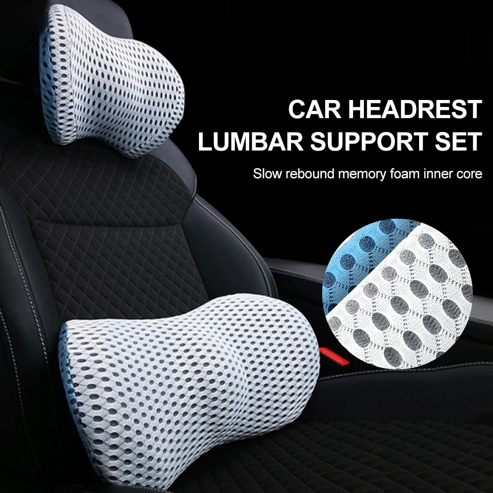 Car Headrest Neck Pillow Support Universal Soft Neck Pillows Cushion Memory Foam Lumbar Pillow Back Support Interior Automotive
Car Headrest Neck Pillow Support Universal Soft Neck Pillows Cushion Memory Foam Lumbar Pillow Back Support Interior Automotive