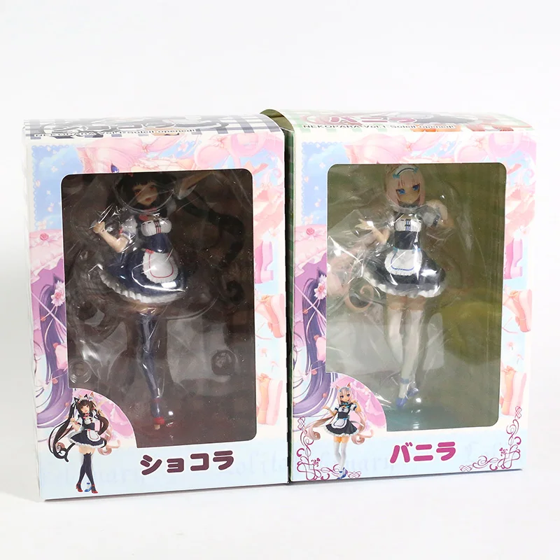 Anime 17CM Character Nekopara Vanilla Chocolat Sexy PVC Figure Collectible Model Doll Toy Bedroom Desktop Pops For Girls
Anime 17CM Character Nekopara Vanilla Chocolat Sexy PVC Figure Collectible Model Doll Toy Bedroom Desktop Pops For Girls