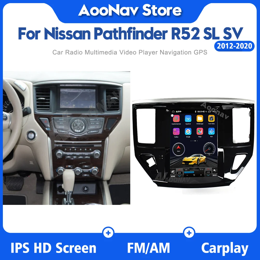 Автомагнитола 2Din на Android для Nissan Pathfinder R52 SL SV 2012-2020, автомобильный беспроводной стерео Мультимедийный Плеер Carplay с GPS-Навигатором
Автомагнитола 2Din на Android для Nissan Pathfinder R52 SL SV 2012-2020, автомобильный беспроводной стерео Мультимедийный Плеер Carplay с GPS-Навигатором