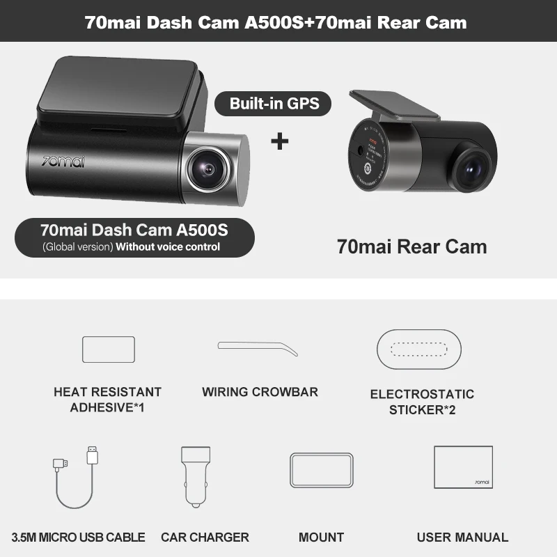 Xiaomi 70 Dash Cam Pro