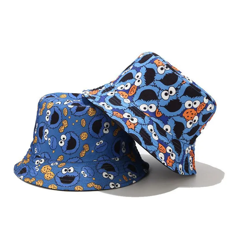 Summer Fisherman Hat Reversible Cartoon Bucket Hats Vintage Printed Fishing Hat For Women Men Street Hip Hop Bucket Cap
Summer Fisherman Hat Reversible Cartoon Bucket Hats Vintage Printed Fishing Hat For Women Men Street Hip Hop Bucket Cap