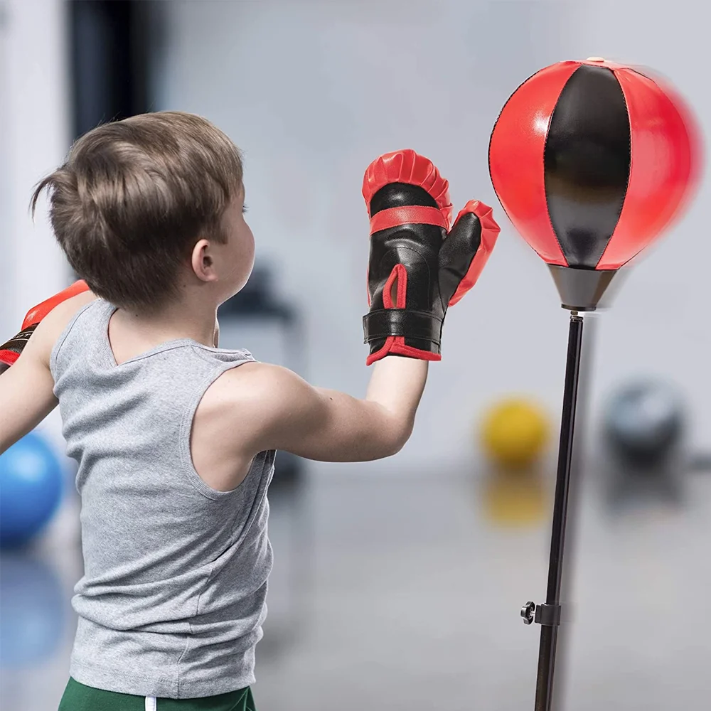 Punching Bag and Boxing Training Sets Adults and Kids Boxing Bag, Heavy Bag, Kickboxing Some Sets with Boxing Gloves
Punching Bag and Boxing Training Sets Adults and Kids Boxing Bag, Heavy Bag, Kickboxing Some Sets with Boxing Gloves