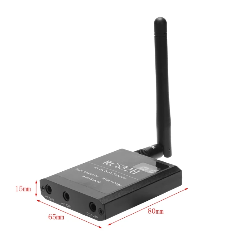 Promotion--5.8G 5.8Ghz 600Mw 5Km 48 Channels Rc832H Receiver Aerial Receiver For Fpv Rc
Promotion--5.8G 5.8Ghz 600Mw 5Km 48 Channels Rc832H Receiver Aerial Receiver For Fpv Rc