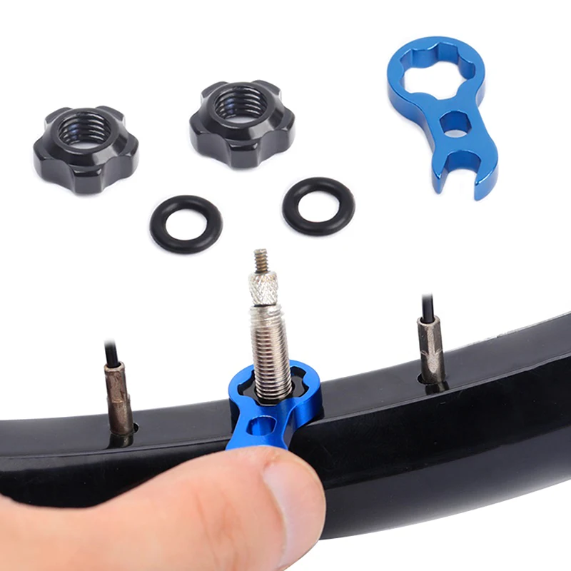 Road Mountain Bike Bicycle Gas Air Nozzle Tire Presta Valve Core Nut Screw With Installation Wrench Presta Extension Rod
Road Mountain Bike Bicycle Gas Air Nozzle Tire Presta Valve Core Nut Screw With Installation Wrench Presta Extension Rod