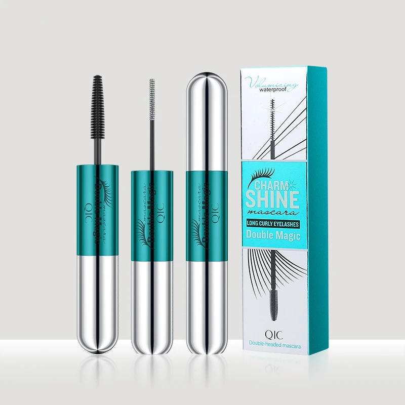 QIC макияж серебристо-2 в 1 с бриллиантами с пересекающимися мигающими звездами с микроблестками + черная тушь для ресниц «большие глаза», с от... 
QIC макияж серебристо-2 в 1 с бриллиантами с пересекающимися мигающими звездами с микроблестками + черная тушь для ресниц «большие глаза», с от...