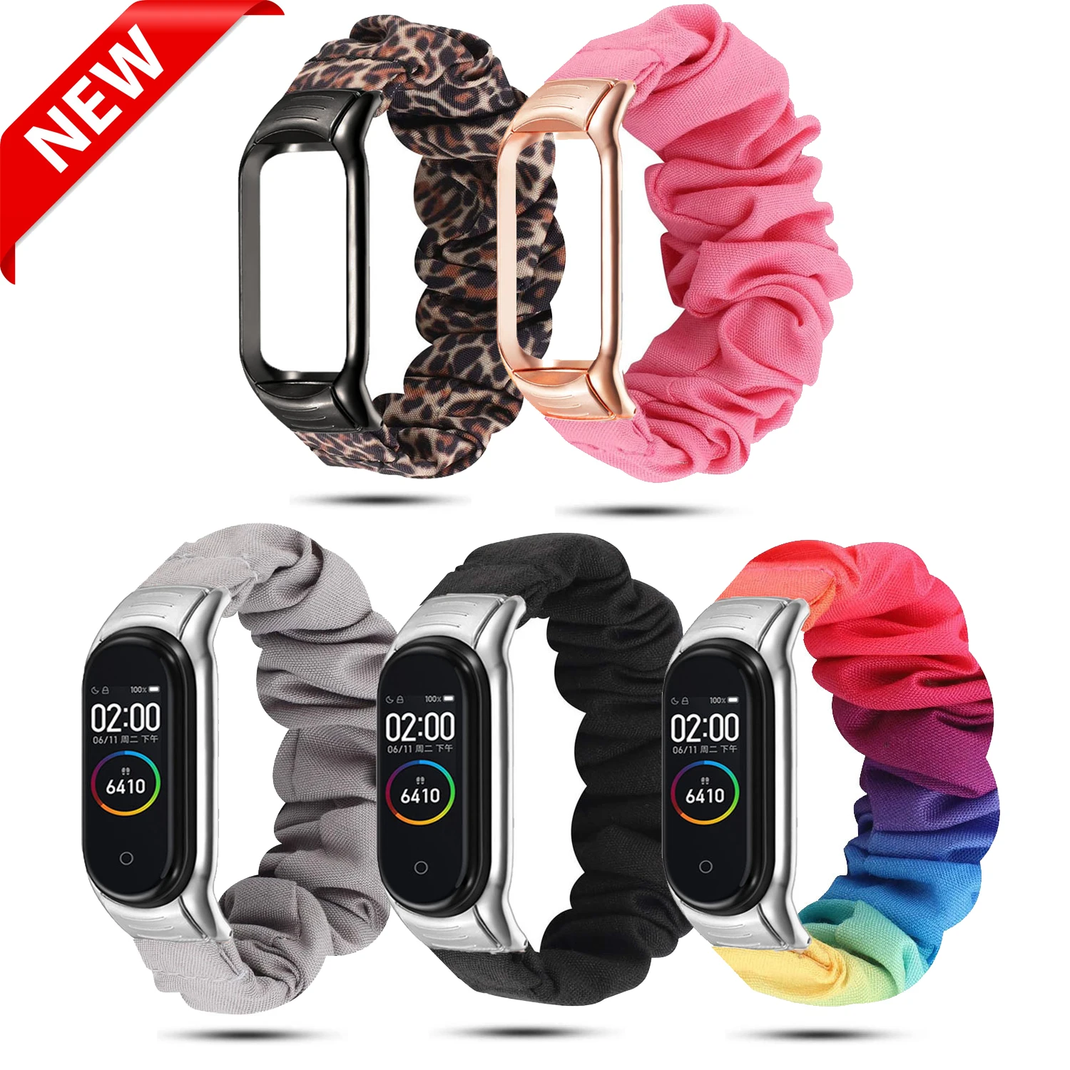 Women Watch Strap for For Xiaomi Band 5 4 3 Mi4 Mi5 Mi3 Elastic Scrunchies Bracelet Wrist Band for Mi5 Fashion Strap Accessories
Women Watch Strap for For Xiaomi Band 5 4 3 Mi4 Mi5 Mi3 Elastic Scrunchies Bracelet Wrist Band for Mi5 Fashion Strap Accessories