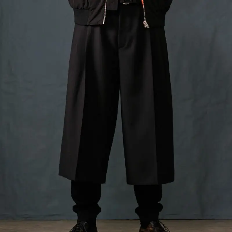 Лидер продаж/весенние мужские новые модные индивидуализированные широкие брюки большого размера с широкими штанинами/27-44
Лидер продаж/весенние мужские новые модные индивидуализированные широкие брюки большого размера с широкими штанинами/27-44