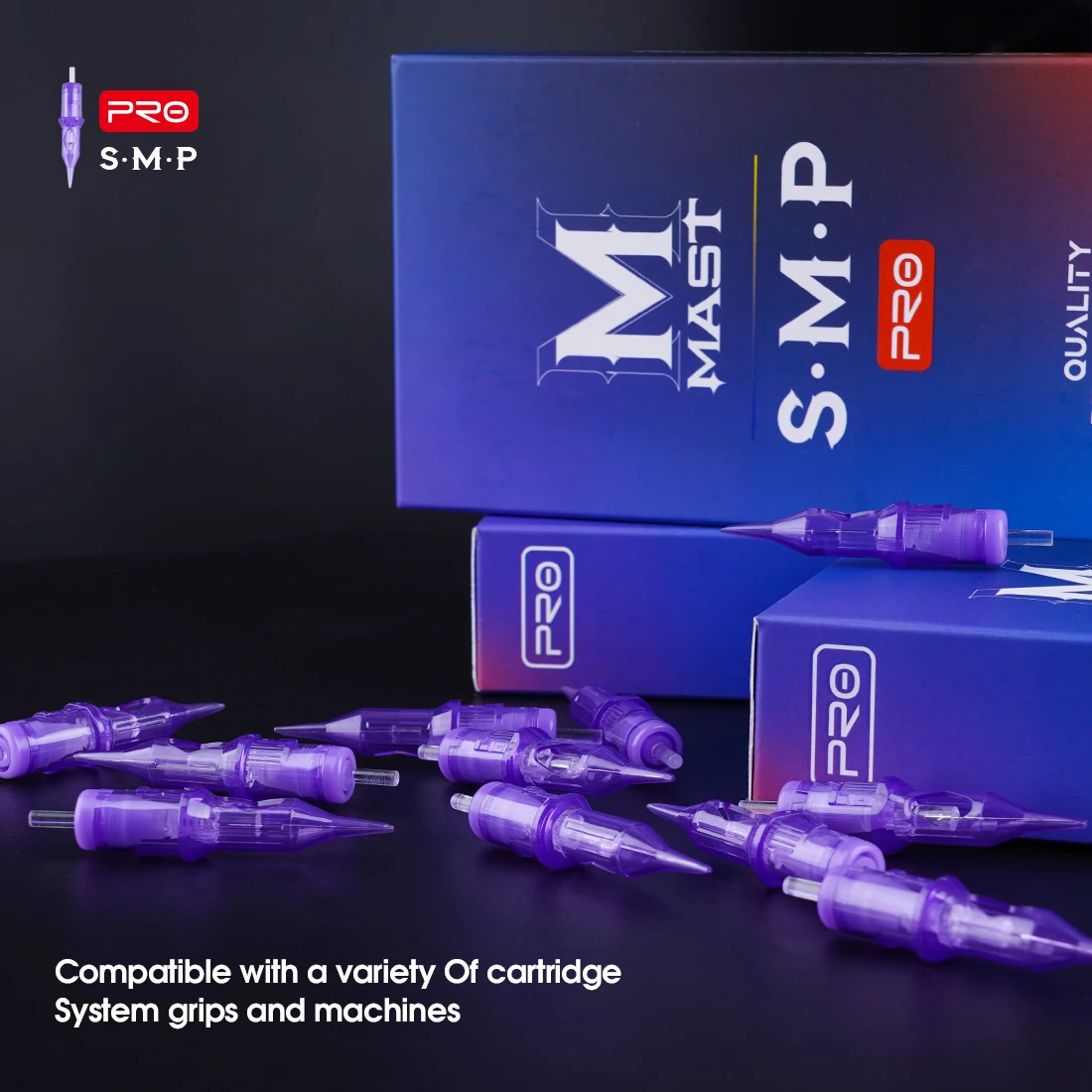 SMP&PMU 0.18mm/0.20mm/0.25mm 1RL 3RL Mast PRO Tattoo Permanent Makeup Needles Cartridge Round Liner 
SMP&PMU 0.18mm/0.20mm/0.25mm 1RL 3RL Mast PRO Tattoo Permanent Makeup Needles Cartridge Round Liner