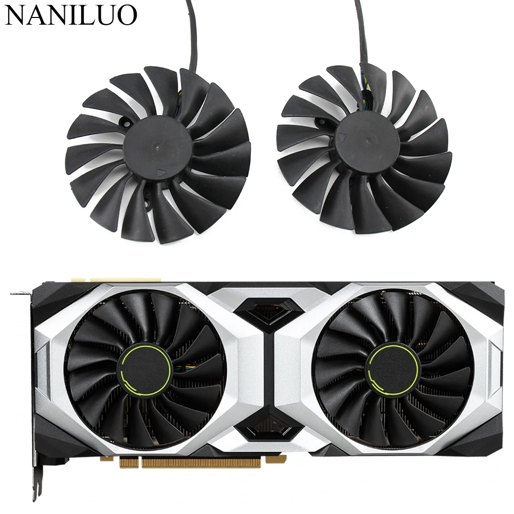 Графический кулер PLA09215B12H 12 в 0 55 RTX 2080 Ti VENTUS OC вентилятор для видеокарты MSI Geforce 2080Ti