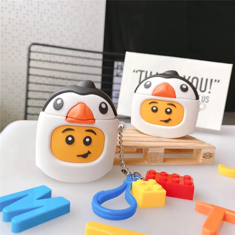 Case for Airpods 1 2 3 Bluetooth Earphone Case for Airpods Pro Accessories Protective Cover Cute Silicone Animal Building Blocks
Case for Airpods 1 2 3 Bluetooth Earphone Case for Airpods Pro Accessories Protective Cover Cute Silicone Animal Building Blocks