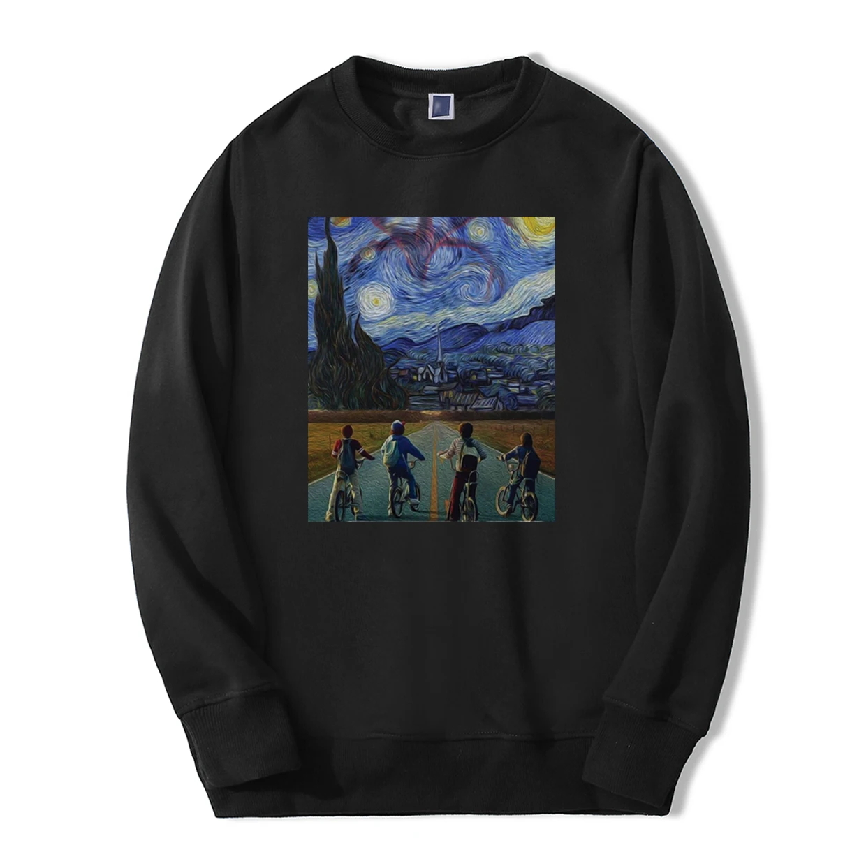 Van Gogh's Stranger Things TV Show Men Sweatshirt Spring Winter Casual Fleece High Quality Men Fashion Men vintage Hoodies
Van Gogh's Stranger Things TV Show Men Sweatshirt Spring Winter Casual Fleece High Quality Men Fashion Men vintage Hoodies