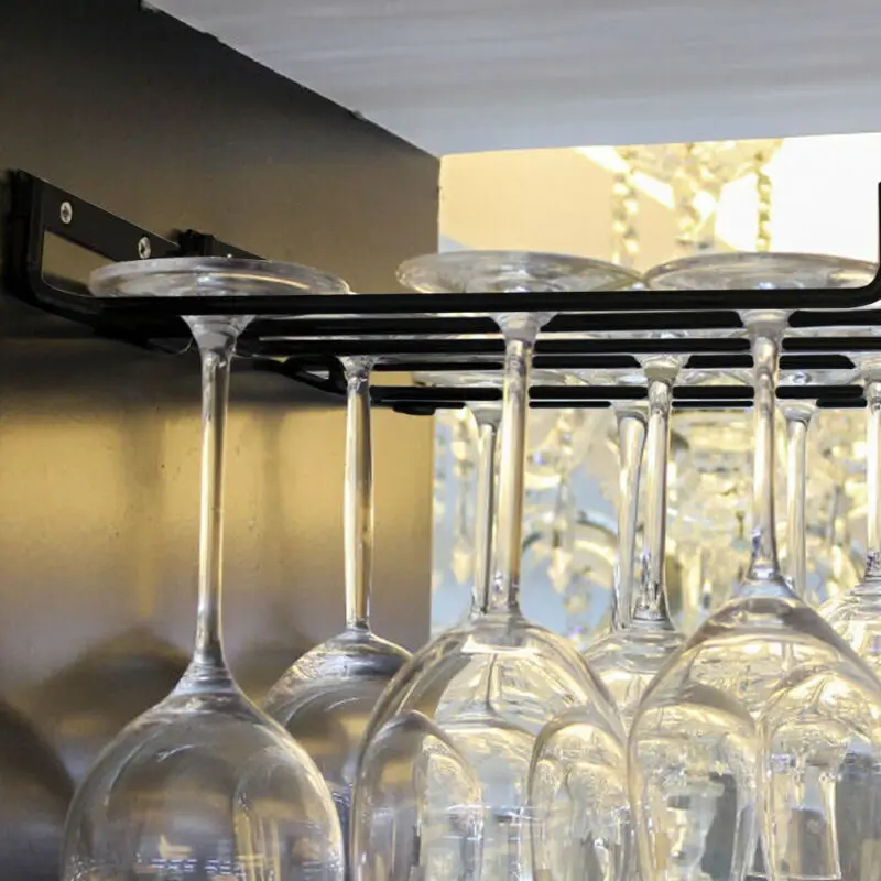 2Pcs Wine Glass Storage Rack Wall Mounted Goblet Storage Rack Kitchen Wine Glass Holder Kitchen Bar Storage Tools Goblet Holder
2Pcs Wine Glass Storage Rack Wall Mounted Goblet Storage Rack Kitchen Wine Glass Holder Kitchen Bar Storage Tools Goblet Holder