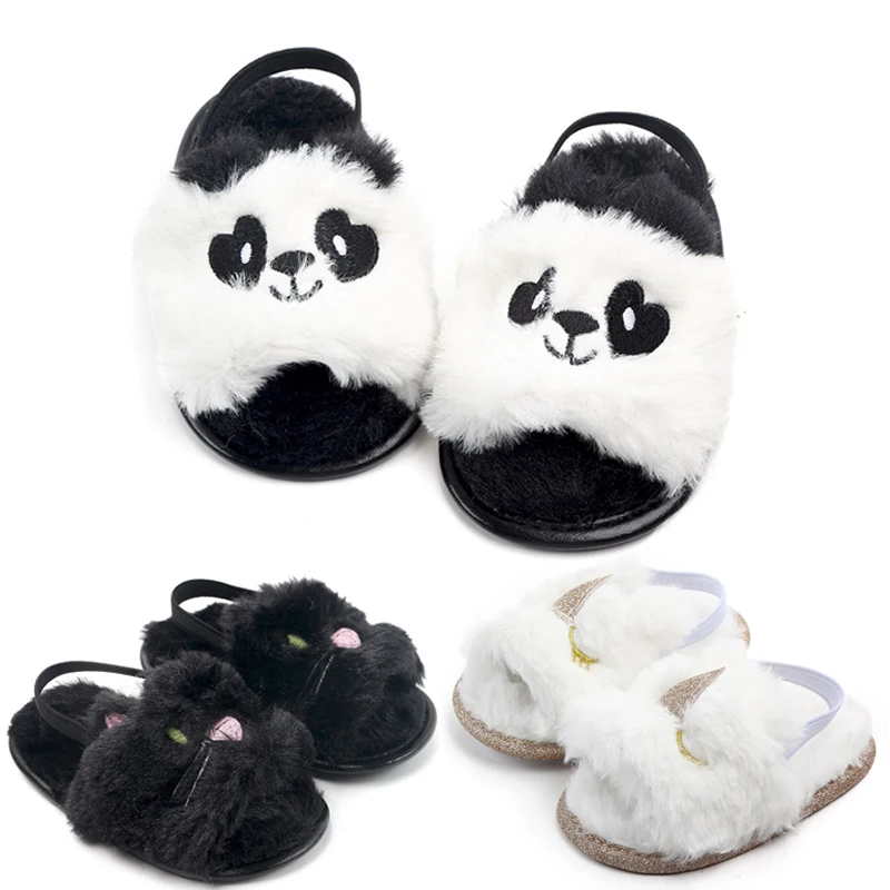 Faux Fur Baby Shoes Summer Cute Infant Baby Girls Shoes Cartoon Aminal Design Soft sole Indoor Shoes First Walkers 0-18M Panda
Faux Fur Baby Shoes Summer Cute Infant Baby Girls Shoes Cartoon Aminal Design Soft sole Indoor Shoes First Walkers 0-18M Panda