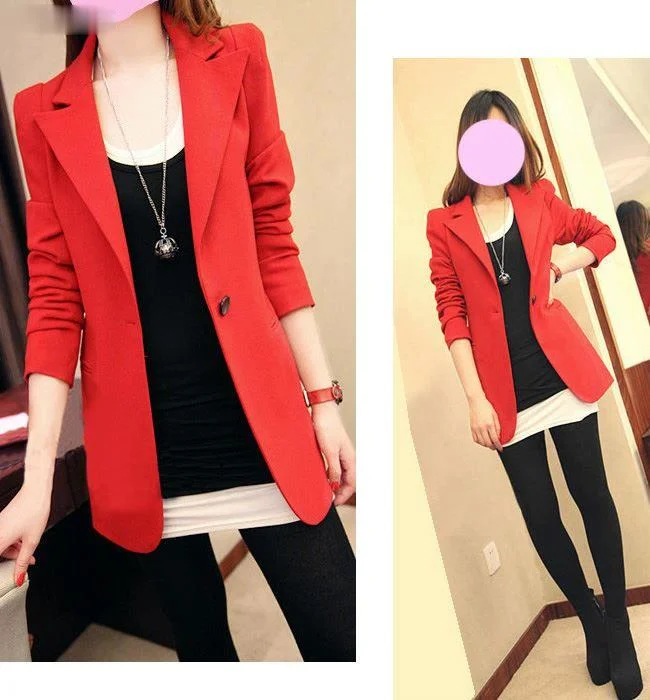 Zoulv 2021 Femininos Elegant Slim Blazers Female Workwear Office Coats Plus Size Long Blazer Women Casual Suit Jackets Blaser
Zoulv 2021 Femininos Elegant Slim Blazers Female Workwear Office Coats Plus Size Long Blazer Women Casual Suit Jackets Blaser