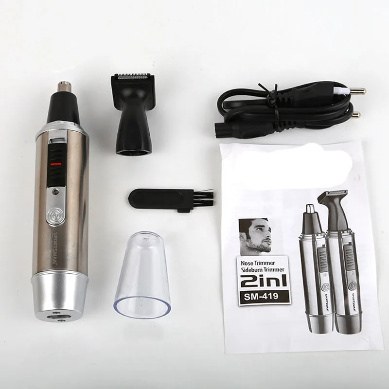 2 in 1 rechargeable nose trimmer beard trimmer portable mini size USB charging rechargeable
2 in 1 rechargeable nose trimmer beard trimmer portable mini size USB charging rechargeable