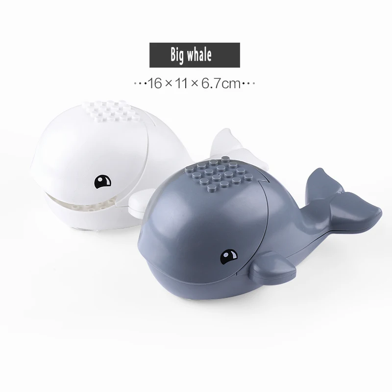 MOC Animal Small Particle Building Blocks Toy Marine Animals Scene Accessories Big White Whale Birthday Gifts
MOC Animal Small Particle Building Blocks Toy Marine Animals Scene Accessories Big White Whale Birthday Gifts