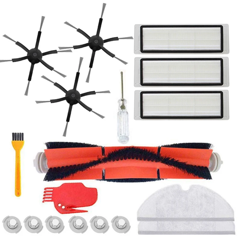 Filter&Roller Brush Kit For XIAOMI Mijia/ Roborock S50 S51 S55 S6 Vacuum Cleaner Tools Household Cleaning Accessories For Home
Filter&Roller Brush Kit For XIAOMI Mijia/ Roborock S50 S51 S55 S6 Vacuum Cleaner Tools Household Cleaning Accessories For Home