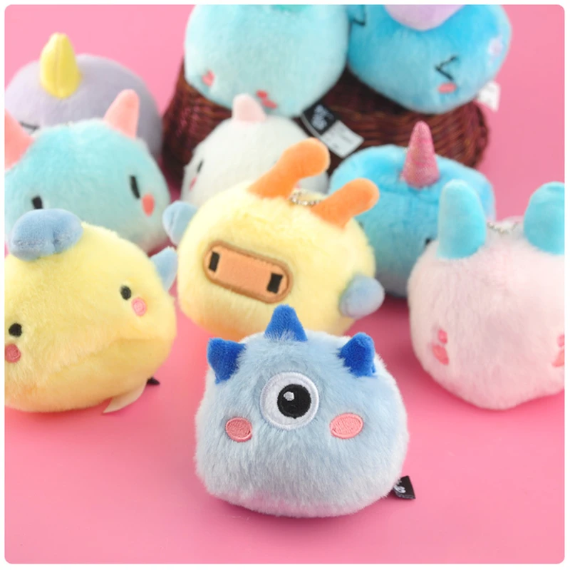 Lovely Small Monster Plush Keychain Cartoon Unicorn Animal Stuffed Doll Toys Keyring Women Bag Car Decor Kids Gifts Accessories
Lovely Small Monster Plush Keychain Cartoon Unicorn Animal Stuffed Doll Toys Keyring Women Bag Car Decor Kids Gifts Accessories