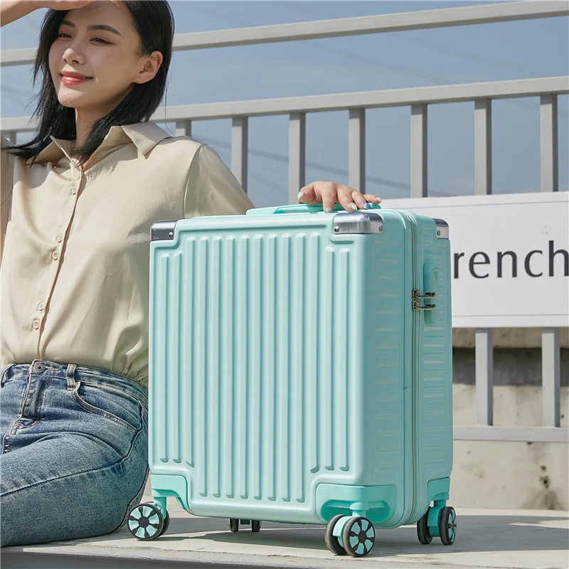 Travel Suitcase18"Small-Scale Aluminum Luggage Suitcases Password Box Boarding Case Suitcase Travel Suitcases With Wheels
Travel Suitcase18"Small-Scale Aluminum Luggage Suitcases Password Box Boarding Case Suitcase Travel Suitcases With Wheels
