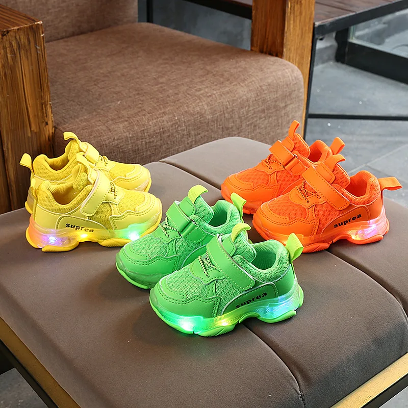 Children's Led Shoes Boys Girls Lighted Sneakers Glowing Shoes for Kid Sneakers Boys Baby Sneakers with Luminous Sole
Children's Led Shoes Boys Girls Lighted Sneakers Glowing Shoes for Kid Sneakers Boys Baby Sneakers with Luminous Sole