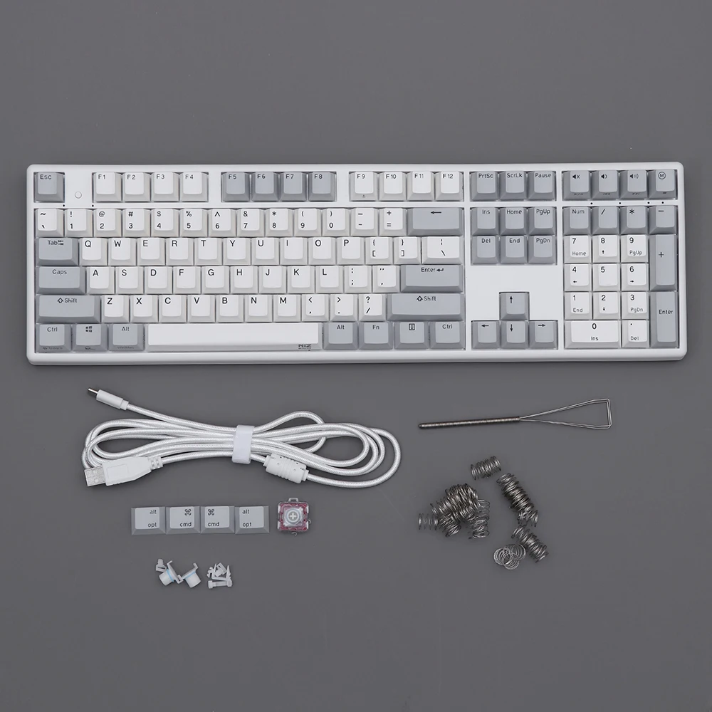 108 Keys Electro Capacitive Wired Keyboard 35g EC Switches Laser-engraved PBT Keycaps Type-C Connection
108 Keys Electro Capacitive Wired Keyboard 35g EC Switches Laser-engraved PBT Keycaps Type-C Connection