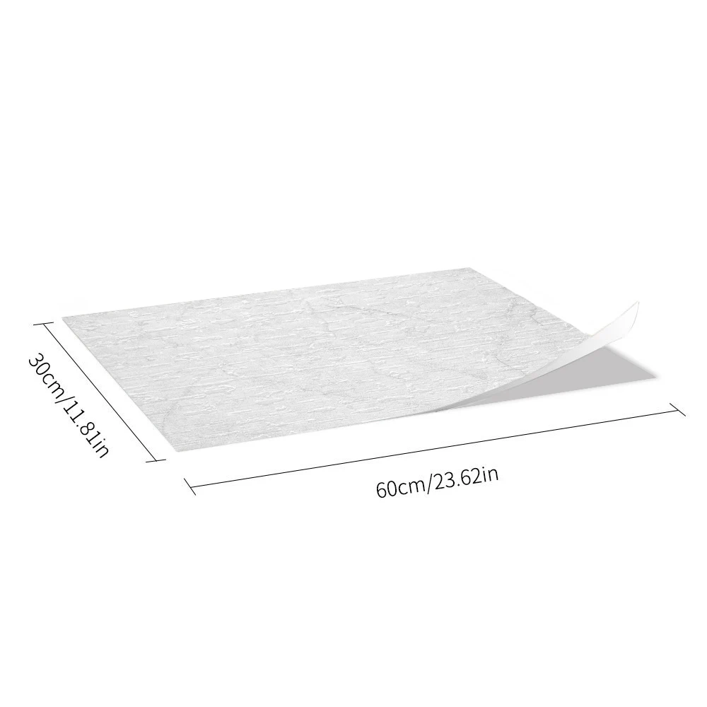 Funlife 30X60cm White Embossing Floor Stickers Wallpaper Decorative Oil Proof DIY Tile Stickers for Bathroom Kitchen Backsplash 
Funlife 30X60cm White Embossing Floor Stickers Wallpaper Decorative Oil Proof DIY Tile Stickers for Bathroom Kitchen Backsplash