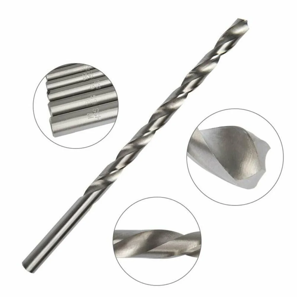 5X 300mm 2/3/3.5/4/5mm HSS 160mm Extra Long Drill Bits Set Tool Metal Drilling Air Tool Accessories 5 * Extra Long Drill Bits
5X 300mm 2/3/3.5/4/5mm HSS 160mm Extra Long Drill Bits Set Tool Metal Drilling Air Tool Accessories 5 * Extra Long Drill Bits