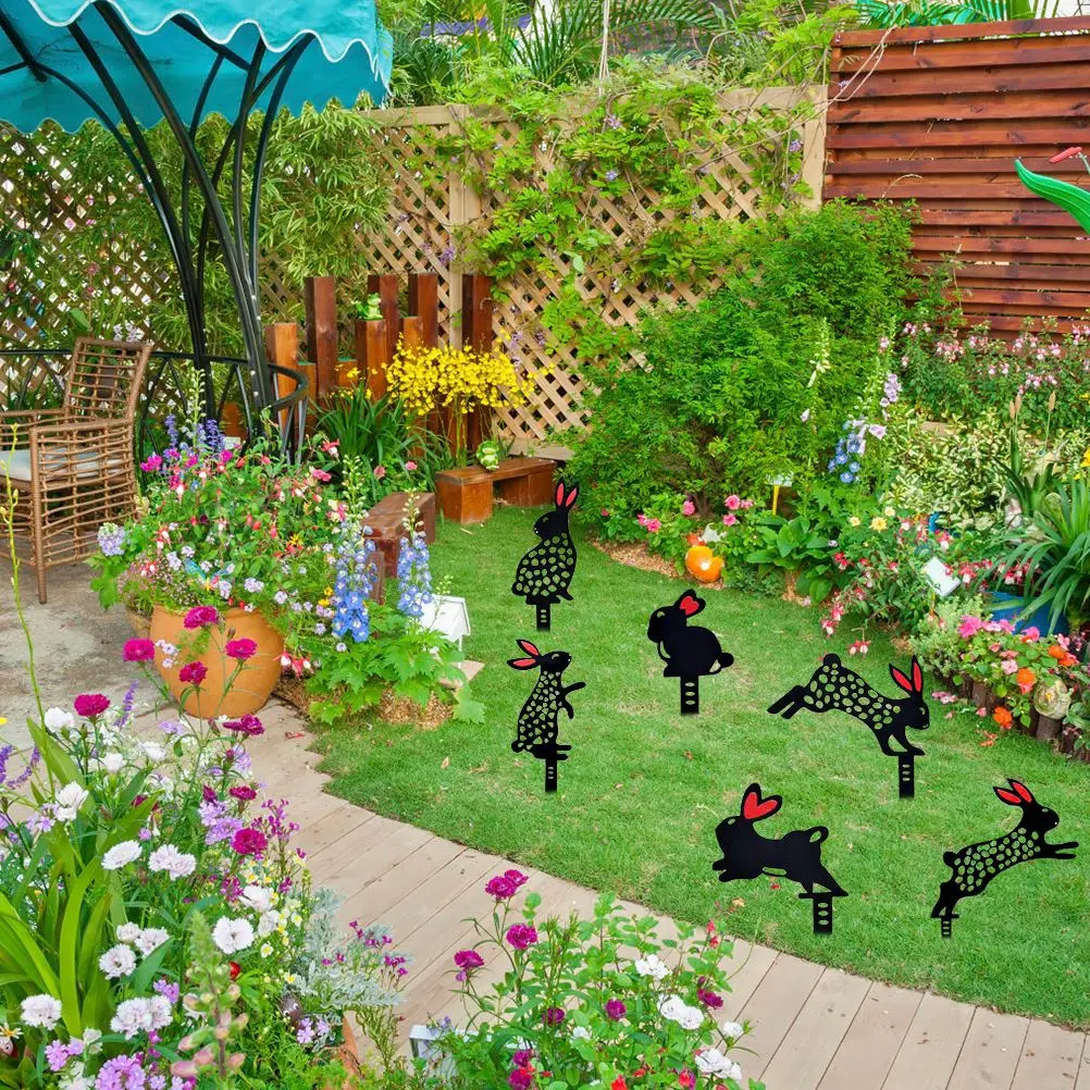 Bunny Yard Art Outdoor Garden Statues Backyard Lawn Stakes Metal Easter Yard Decor Gift Garden Statues Decoration Ornament
Bunny Yard Art Outdoor Garden Statues Backyard Lawn Stakes Metal Easter Yard Decor Gift Garden Statues Decoration Ornament