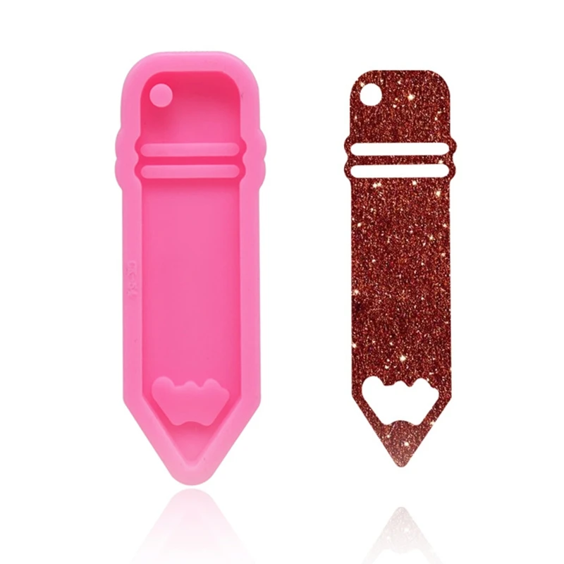 Crystal Epoxy Resin Mold Super Glossy Pencil Key Chain Casting Silicone Mould DIY Crafts Decoration Keychain Pendant Making Tool
Crystal Epoxy Resin Mold Super Glossy Pencil Key Chain Casting Silicone Mould DIY Crafts Decoration Keychain Pendant Making Tool