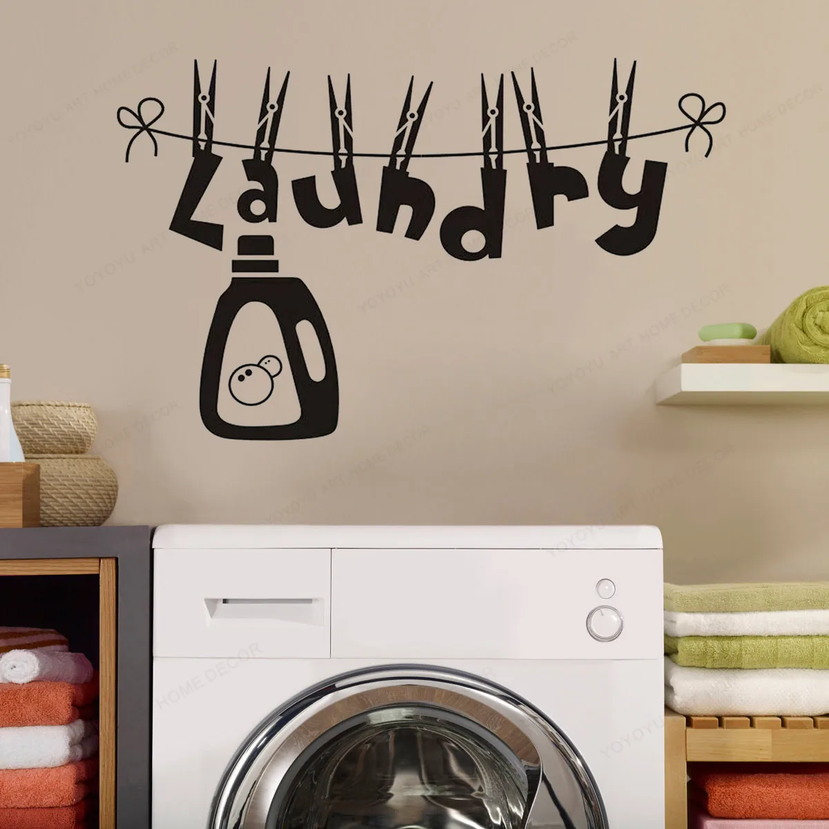 laundry wall sticker personalized laundry room wall decal home removable wall art mural JH267
laundry wall sticker personalized laundry room wall decal home removable wall art mural JH267