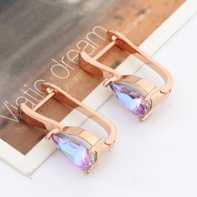 New Trend Water Drop Earrings Rose Gold Color Women Dangle Earrings Simple Romantic Trendy Fashion Jewelry 2022 Jewelry
New Trend Water Drop Earrings Rose Gold Color Women Dangle Earrings Simple Romantic Trendy Fashion Jewelry 2022 Jewelry