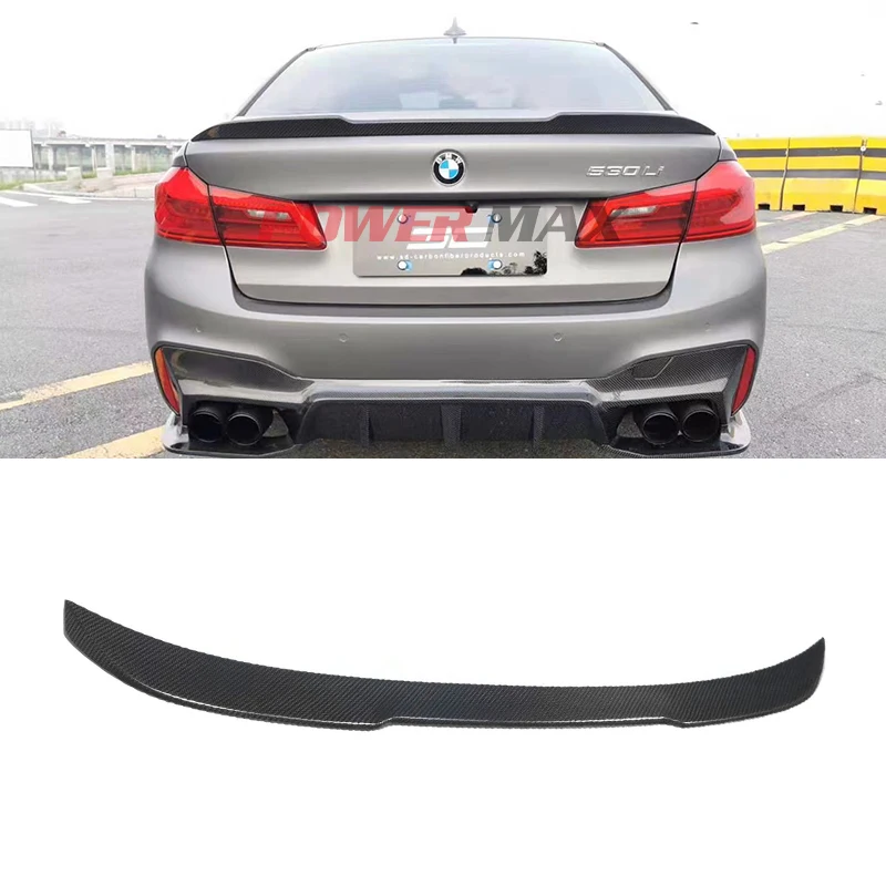 Carbon Fiber Trunk Spoiler For BMW 5 Series G30 Rear Spoiler Ducktail Lip High Quality
Carbon Fiber Trunk Spoiler For BMW 5 Series G30 Rear Spoiler Ducktail Lip High Quality