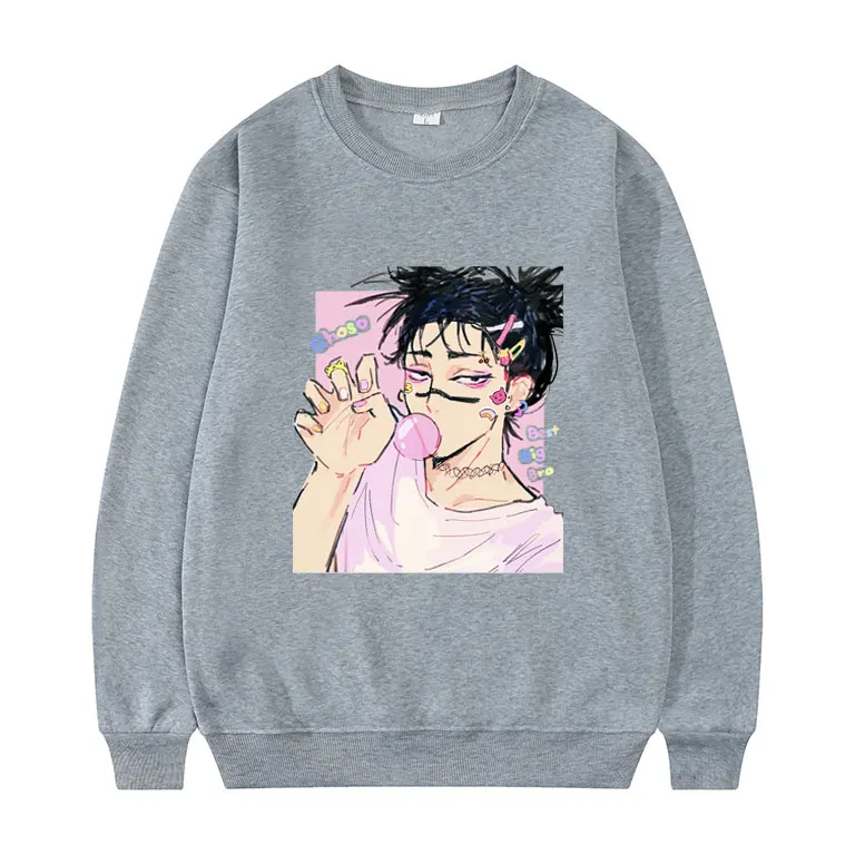 Cartoon Pattern Style Print Sweatshirt Japan Anime Jujutsu Kaisen Sweatshirts Fashion Korean Trend Men Pullover Women Streetwear
Cartoon Pattern Style Print Sweatshirt Japan Anime Jujutsu Kaisen Sweatshirts Fashion Korean Trend Men Pullover Women Streetwear