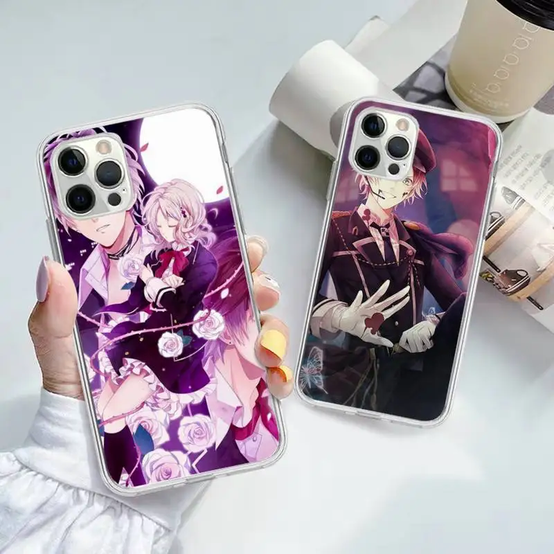 Diabolik Lovers Phone Case for iPhone 11 12 13 mini pro XS MAX 8 7 6 6S Plus X 5S SE 2020 XR case
Diabolik Lovers Phone Case for iPhone 11 12 13 mini pro XS MAX 8 7 6 6S Plus X 5S SE 2020 XR case