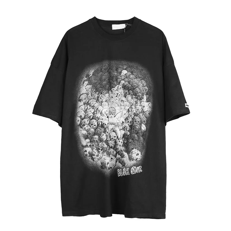 UNCLEDONJM Skulls graphic t shirts streetwear high street t shirts men oversized t shirt summer Tops Tees harajuku t shirt 2216
UNCLEDONJM Skulls graphic t shirts streetwear high street t shirts men oversized t shirt summer Tops Tees harajuku t shirt 2216