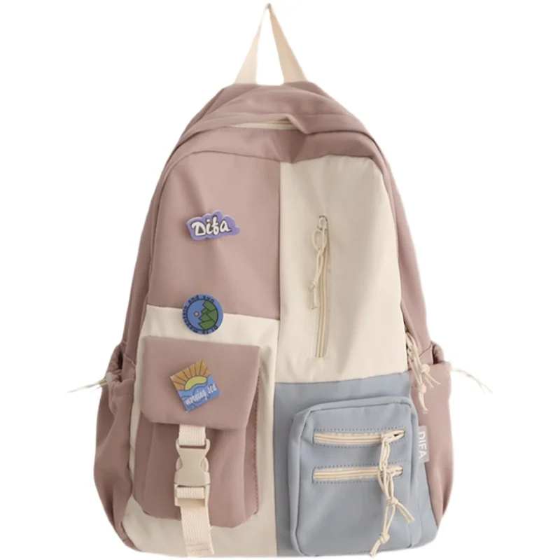 Mori Small Fresh Women Backpack Female Cute Panelled School Backpacks for Teens 14 Inch Travel Laptop Bags Ladies Bookbags
Mori Small Fresh Women Backpack Female Cute Panelled School Backpacks for Teens 14 Inch Travel Laptop Bags Ladies Bookbags