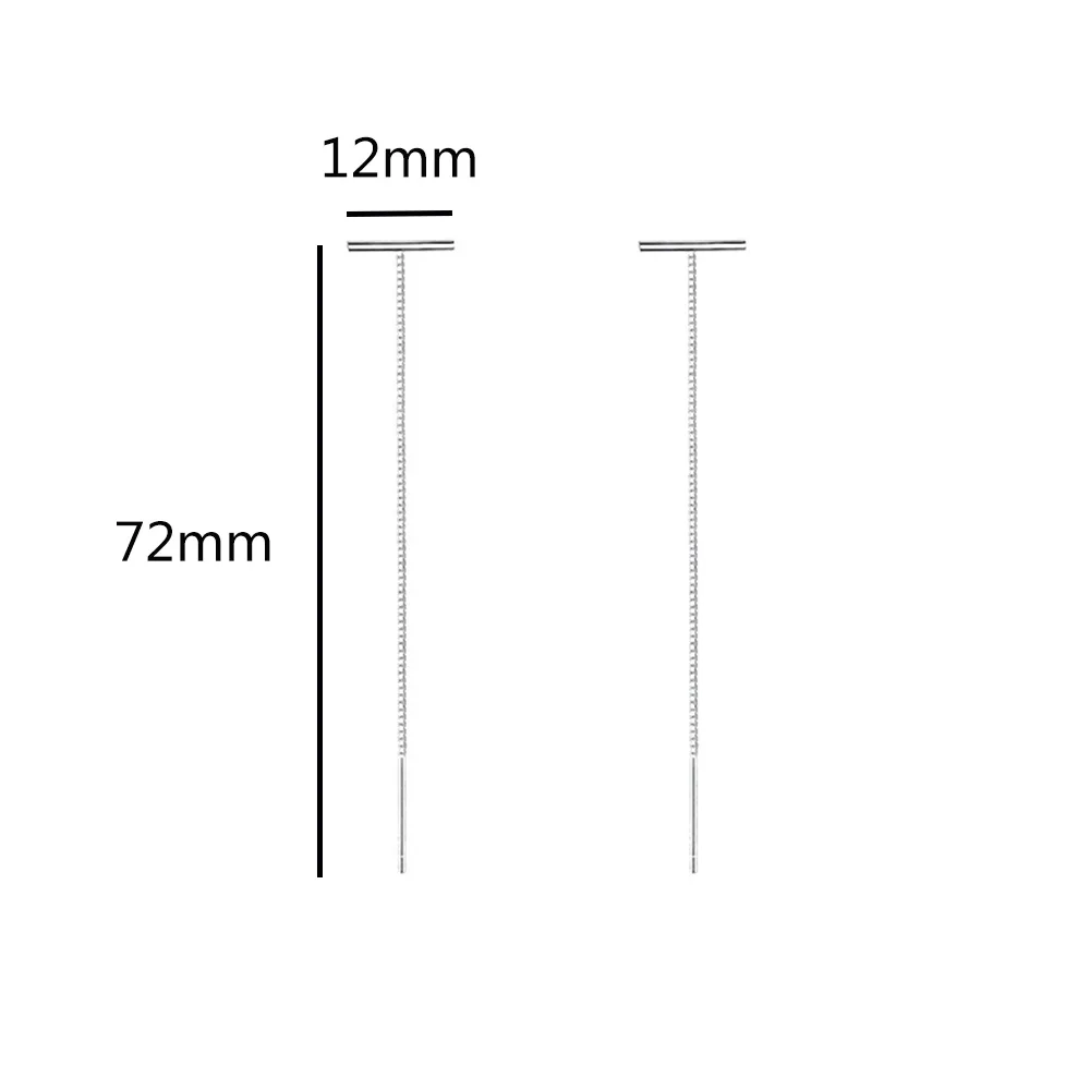 Simple Silver Color Chain Earrings For Women Temperament Niche Earline Wholesale Jewelry Gifts Korean Fashion Drop Earrings Chic
Simple Silver Color Chain Earrings For Women Temperament Niche Earline Wholesale Jewelry Gifts Korean Fashion Drop Earrings Chic