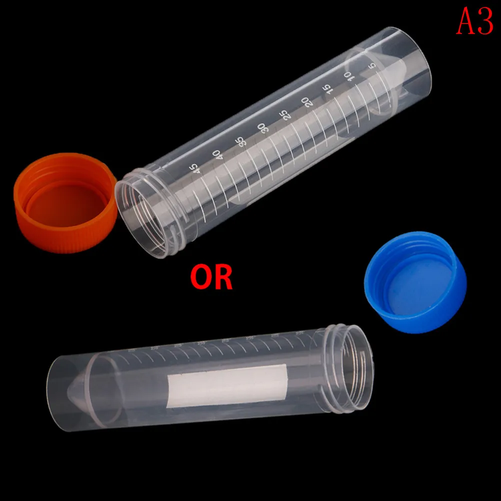 10pcs/lot 50Ml Transparent Plastic Centrifuge Tube Pipe Vial Lab Test Container Laboratory School Educational Supplies A4
10pcs/lot 50Ml Transparent Plastic Centrifuge Tube Pipe Vial Lab Test Container Laboratory School Educational Supplies A4