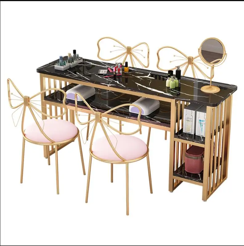 Manicure table single European simple manicure table net red double manicure table chair
Manicure table single European simple manicure table net red double manicure table chair