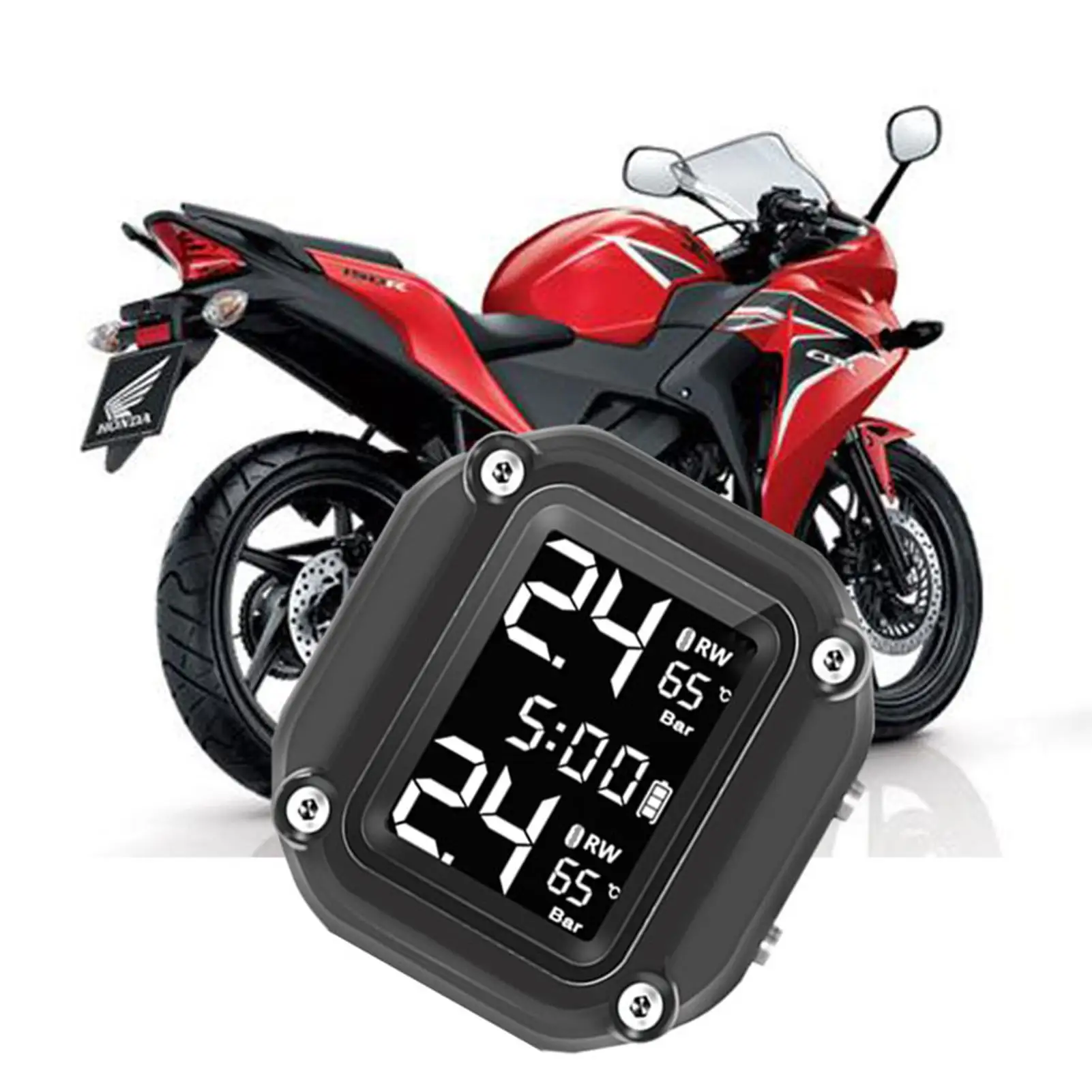 Motorcycle Tire Pressure Monitor TPMS Alarm LCD Digital Screen Motor External Inner Sensor Motorbike Motorcycle Gauges Parts New
Motorcycle Tire Pressure Monitor TPMS Alarm LCD Digital Screen Motor External Inner Sensor Motorbike Motorcycle Gauges Parts New